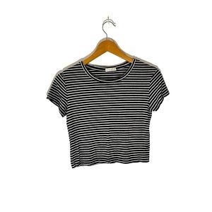 Simple Black & White Striped T-Shirt